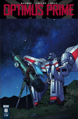 Optimus Prime issue 8-C  Andrew Griffith Subscription Cover