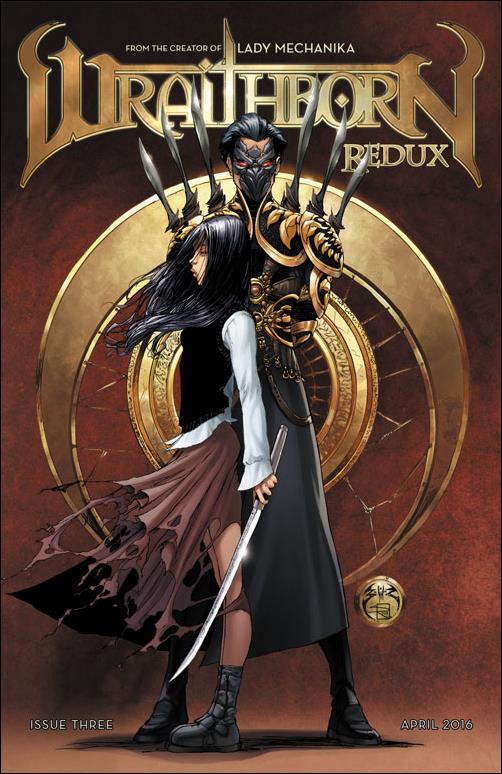 Wraithborn Redux issue 3 "Melanie & Valin" Standard Cover