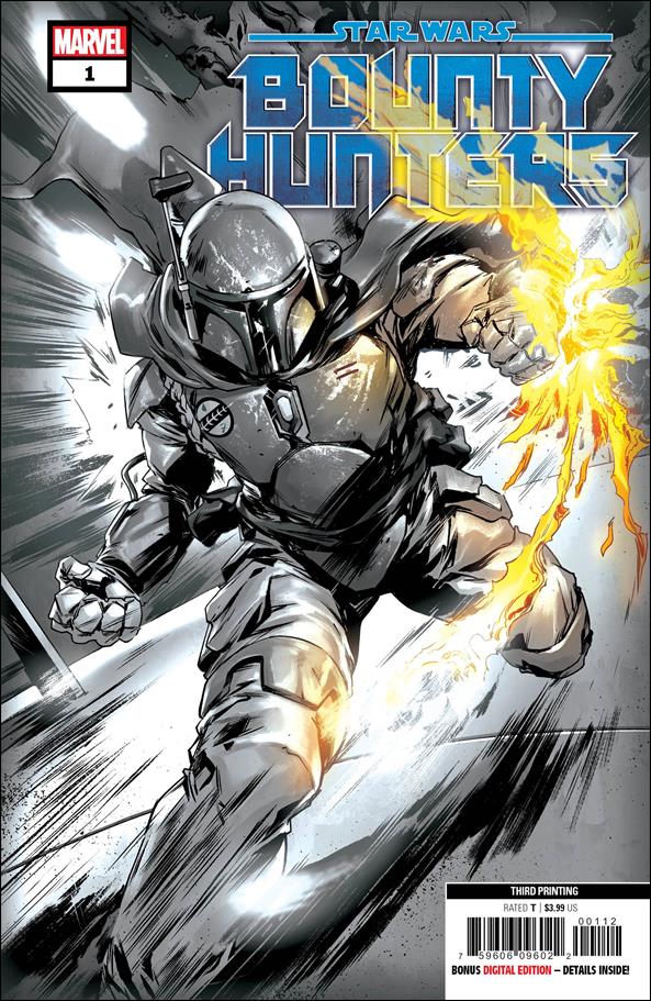 Star Wars: Bounty Hunters issue 1-H Paolo Villanelli Grey Cover (3rd Printing)