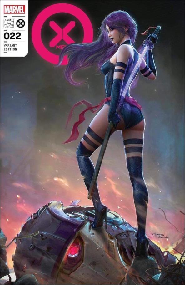 X-Men (2021) issue 22-J Tiago Da Silva Cover