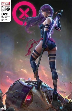 X-Men (2021) issue 22-J Tiago Da Silva Cover