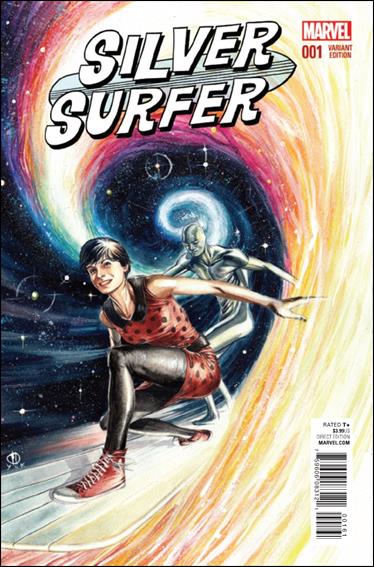Silver Surfer (2016) issue 1-C Marco Rudy 1:25 Cover