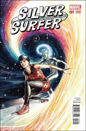 Silver Surfer (2016) issue 1-C Marco Rudy 1:25 Cover