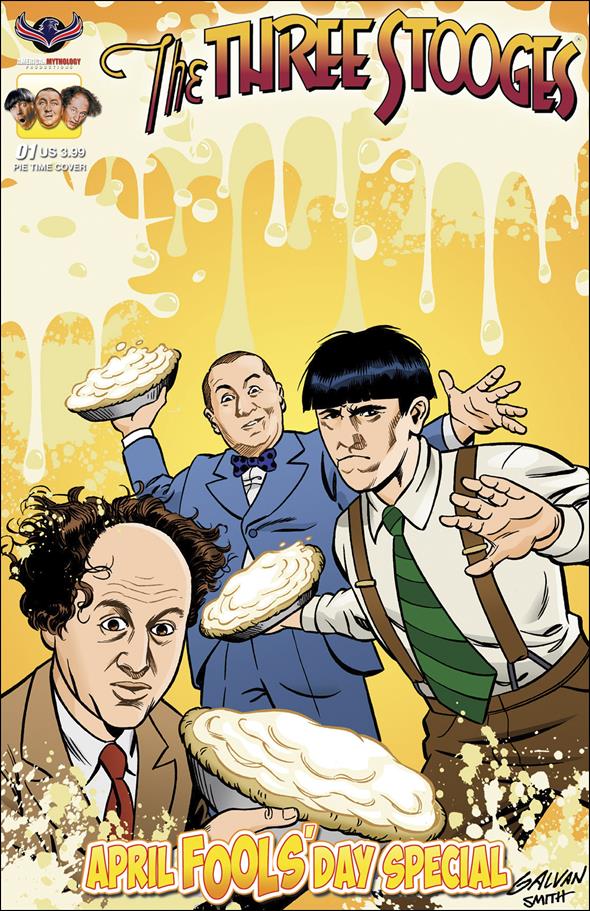 Three Stooges: April Fools' Day Special issue 1-C Bill Galvan Cover