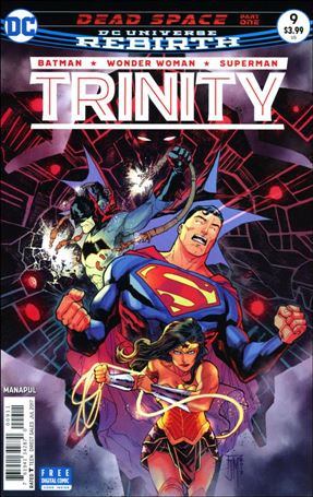 Trinity (2016) issue 9 Francis Manapul Cover