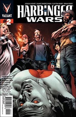 Harbinger Wars issue 2-B Lewis LaRosa Pullbox Cover