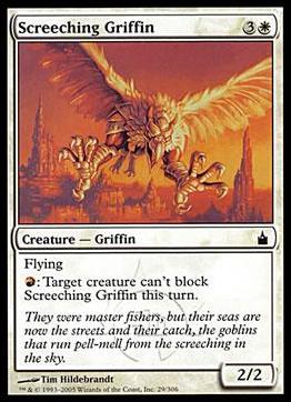 Magic the Gathering: Ravnica (Base Set)  card 29 Screeching Griffin