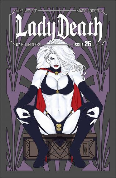 Lady Death (2010) issue 26-E Art Deco Cover
