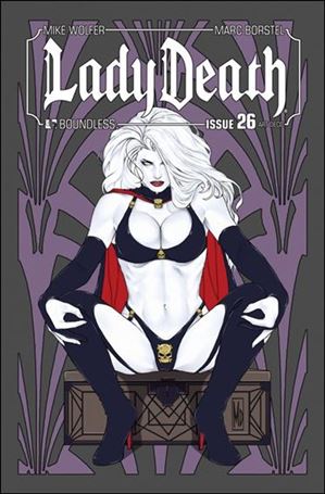 Lady Death (2010) issue 26-E Art Deco Cover