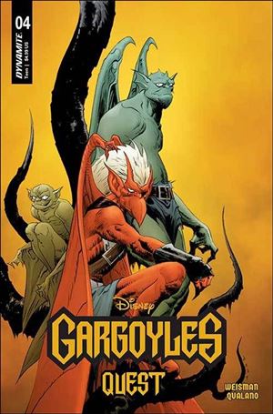 Gargoyles: Quest issue 4-B Jae Lee Cover