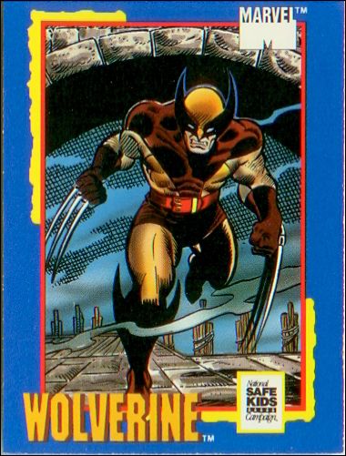 Trading Card Treats (Marvel Subset) card nn-6 Wolverine