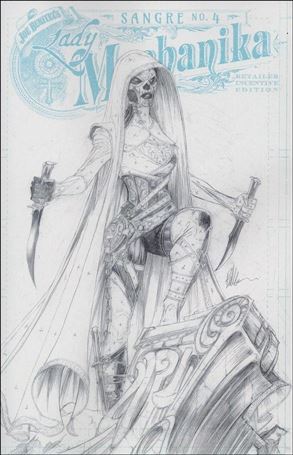 Lady Mechanika: Sangre issue 4-C Joe Benitez 1:10 Sketch Cover