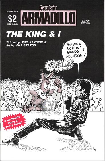 Captain Armadillo issue 4