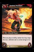 World of Warcraft: March of the Legion (Base Set) card 191 Jaedan Sunshot