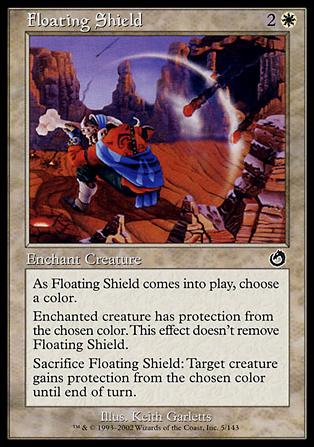 Magic the Gathering: Torment (Base Set) card 5 Floating Shield
