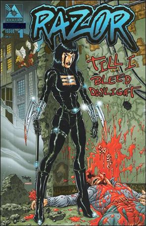 Razor: Till I Bleed Daylight issue 1-C Platinum Foil Cover