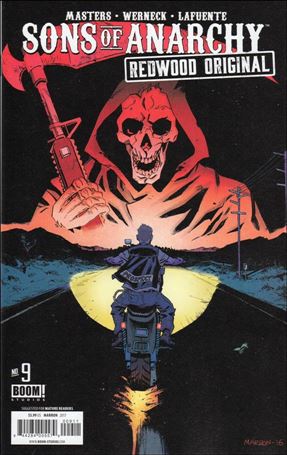 Sons of Anarchy Redwood Original issue 9 Eoin Marron Cover