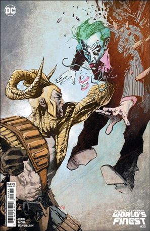 Batman/Superman: World's Finest issue 23-C Jason Shawn Alexander Cardstock Cover