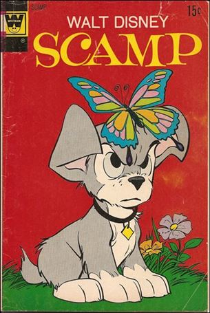 Walt Disney Scamp issue 8-B Whitman Cover