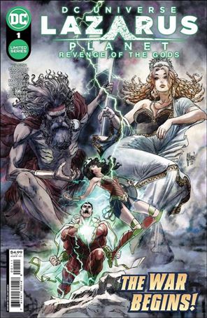 Lazarus Planet: Revenge of the Gods issue 1 Guillem March Cover