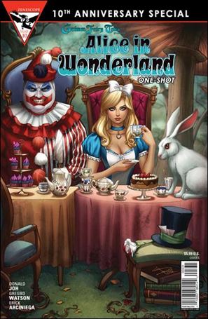Grimm Fairy Tales Presents Alice in Wonderland 10th Anniversary Special issue 1-C Sabine Rich Cover