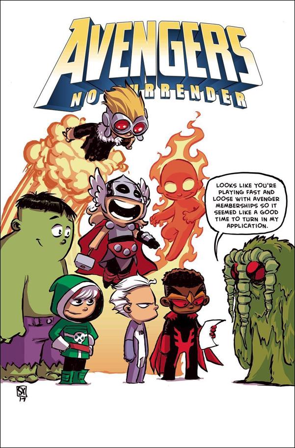 Avengers (1963) issue 675-E Skottie Young Baby Cover