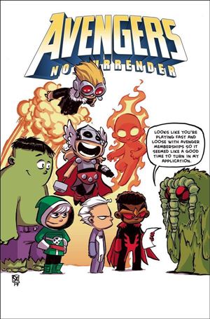 Avengers (1963) issue 675-E Skottie Young Baby Cover