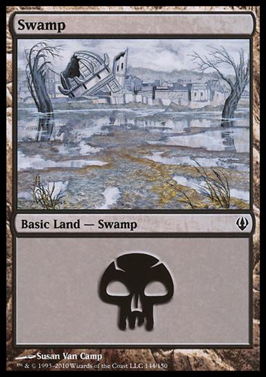 Magic the Gathering: Archenemy (Base Set) card 144 Swamp