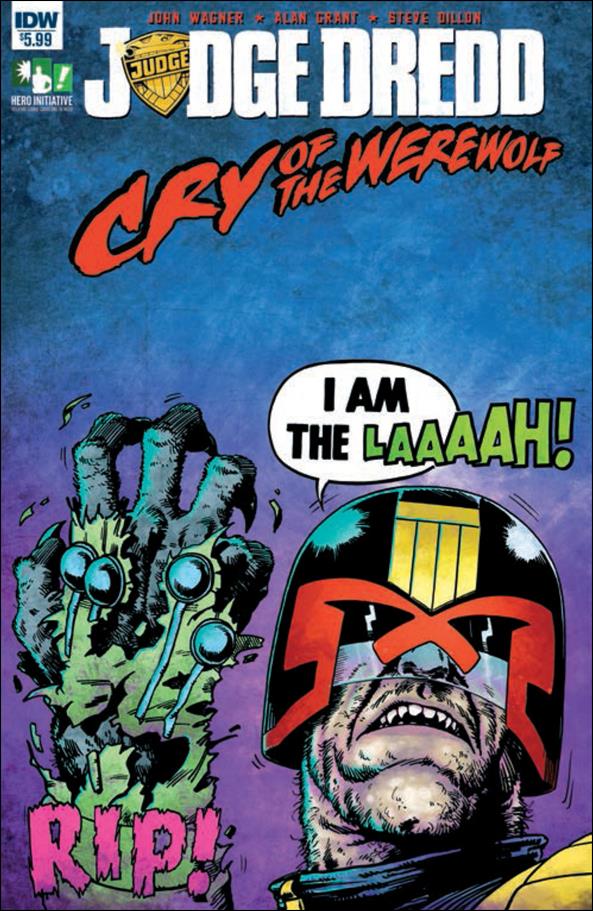 Judge Dredd: Cry of the Werewolf issue nn Steve Dillon Cover