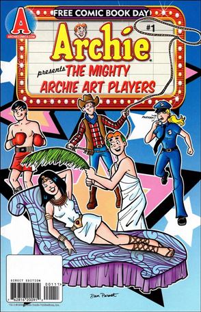 Mighty Archie Art Players, Free Comic Book Day Edition Cover Image 1