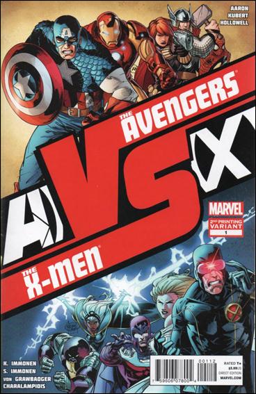 AvX: Vs issue 1-D Adam Kubert Cover (2nd Printing)