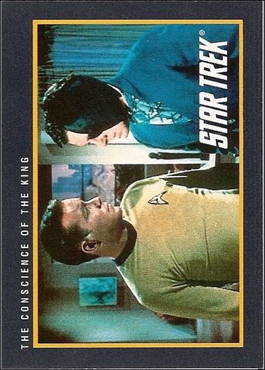 Star Trek 25th Anniversary: Series 1 (Base Set) card 25 The Conscience of the King