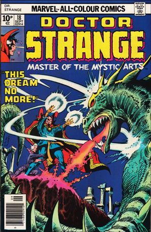 Doctor Strange (1974) issue 18-B UK Price Cover