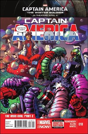 Captain America (2013) issue 18 Nic Klein Cover