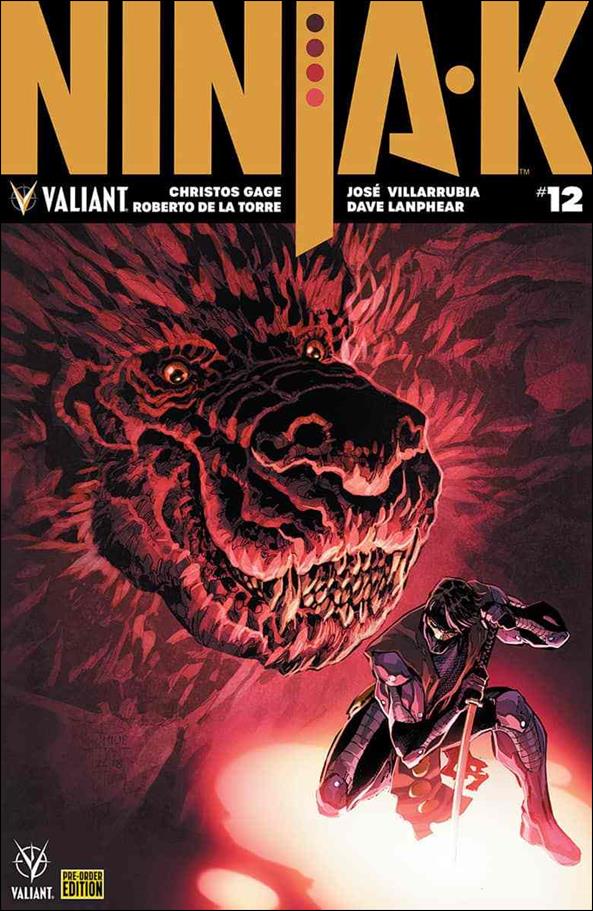 Ninja-K issue 12-D Pre-Order Edition