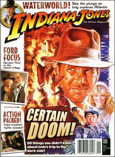 Indiana Jones: The Official Magazine issue 3 "Temple of Doom" Standard Cover