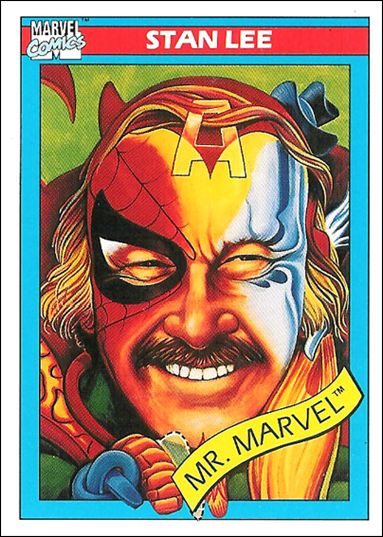 Marvel Universe: Series 1 (Base Set) card 161 Stan Lee: Mr. Marvel