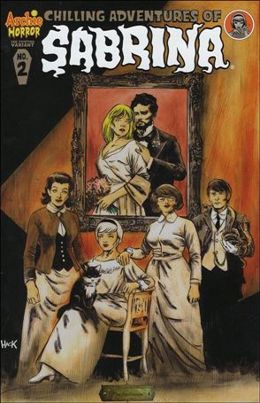 Chilling Adventures of Sabrina issue 2-C Robert Hack Second Printing Cover