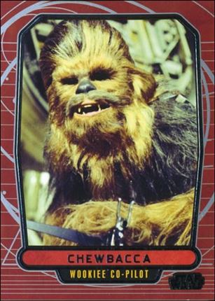 Star Wars Galactic Files (Base Set) card 101 Chewbacca Wookiee Co-Pilot