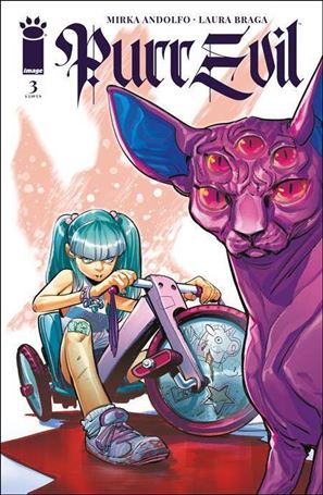 Purr Evil issue 3-B Matteo Lolli Cover