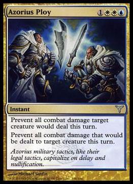 Magic the Gathering: Dissension (Base Set) card 106 Azorius Ploy