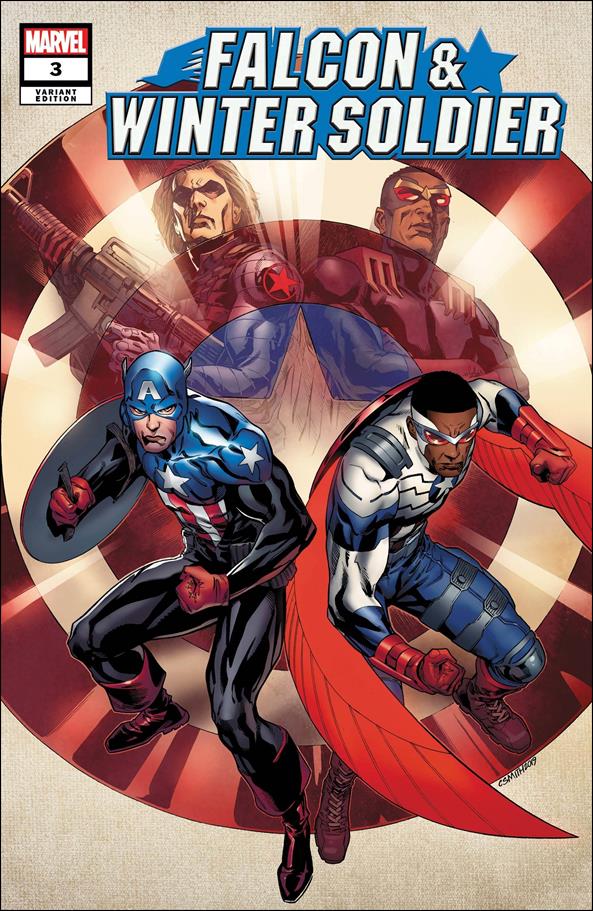 Falcon & Winter Soldier issue 3-B Cory Smith 1:25 Cover