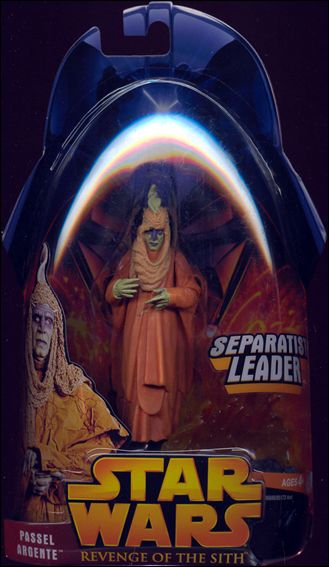 Star Wars: Revenge of the Sith 3 3/4" Basic Action Figures figure 61 Passel Argente (Separatist Leader)
