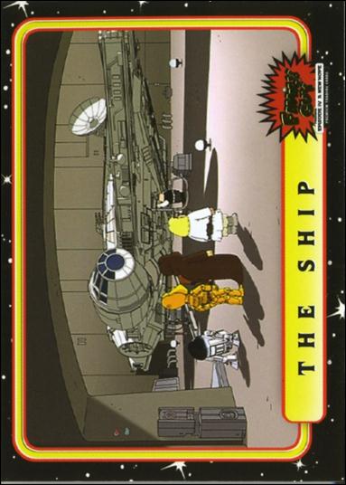 Family Guy Presents Episode IV A New Hope (Base Set) card 29 The Ship