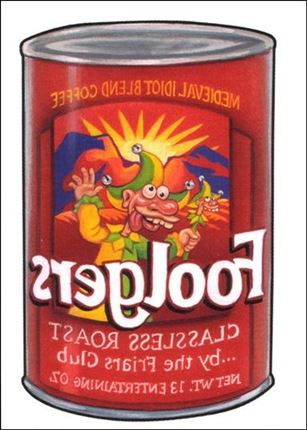 Wacky Packages All-New: Series 1 (Tattoo Subset) card 7 Foolgers