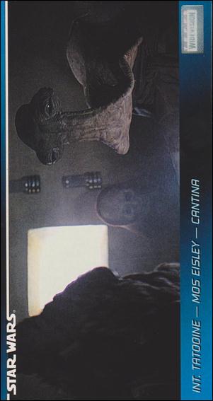 Star Wars Widevision (Base Set) card 41 Int. Tatooine - Mos Eisley - Cantina