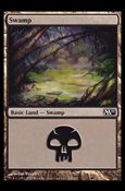 Magic the Gathering: 2011 Core Set (Base Set) card 241 Swamp