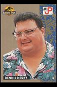Jurassic Park (Base Set) card 18 Nedry