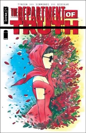 Department of Truth issue 1-J Peach Momoko Scott's Collectibles Foil Cover 1/100