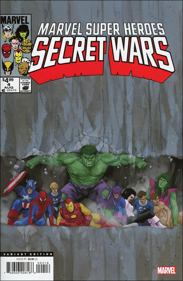 Marvel Super Heroes Secret Wars issue 4-F Phil Noto 1:25 Facsimile Edition (2024)